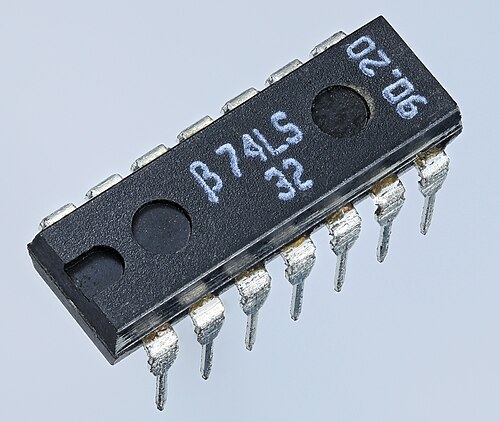 74LS32 논리 게이트 집적회로(IC) 칩